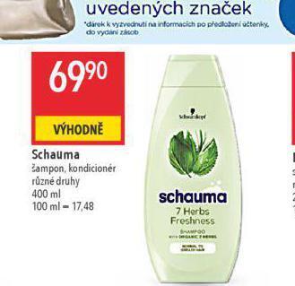 Globus Schauma šampon nabídka