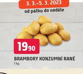 Terno Brambory konzumní nabídka