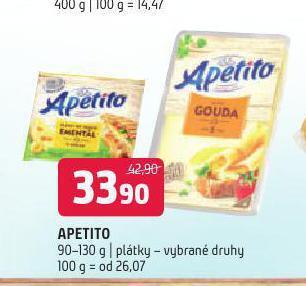 Terno Apetito sýr nabídka