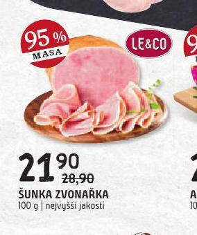 Terno Šunka zvonařka nabídka
