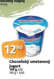 Coop Vhoceňský smetanový jogurt nabídka