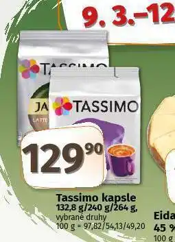 Coop Tassimo kapsle nabídka