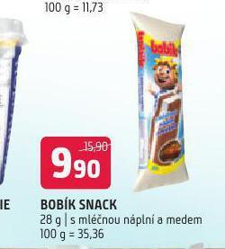 Terno Bobík snack nabídka