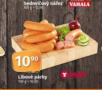 Coop Libové párky nabídka