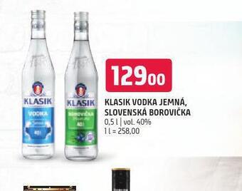 Terno Klasik vodka jemná nabídka