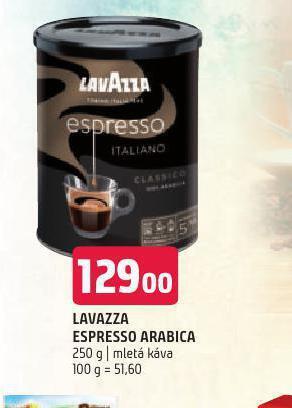 Terno Lavazza espresso arabica nabídka