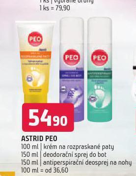 Terno Astrid peo antiperspirační deosprej na nohy nabídka