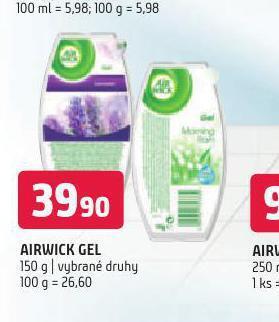 Terno Airwick gel nabídka