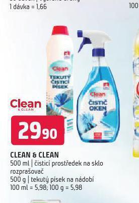 Terno Clean & clean tekutý písek na nádobí nabídka