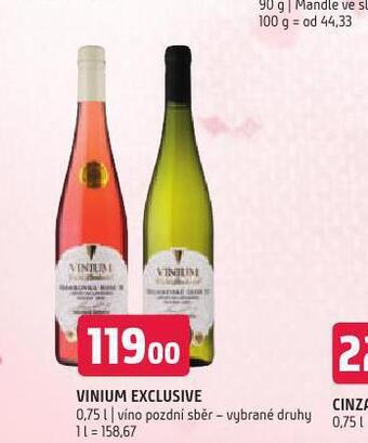 Terno Vinium exclusive nabídka