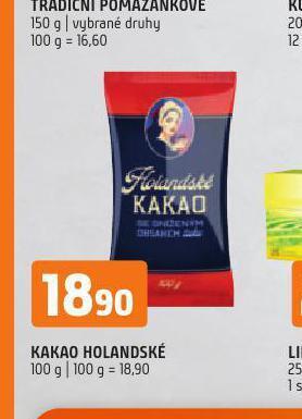 Terno Kakao holandské nabídka