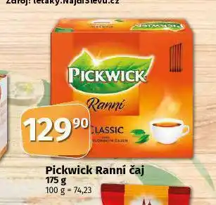 Coop Pickwick ranní čaj nabídka