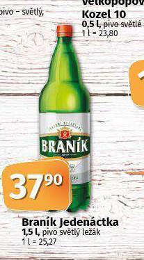 Coop Pivo braník 11 nabídka