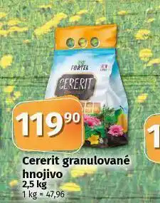 Cererit granulované hnojivo