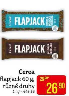 Teta Cerea flapjack 60 g nabídka