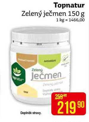 Teta Topnatur zelený ječmen 150 g nabídka
