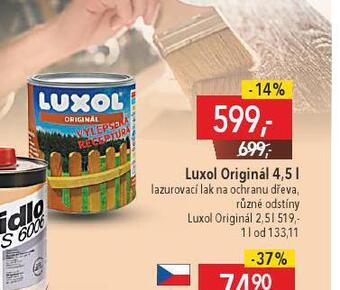 Globus Luxol originál nabídka