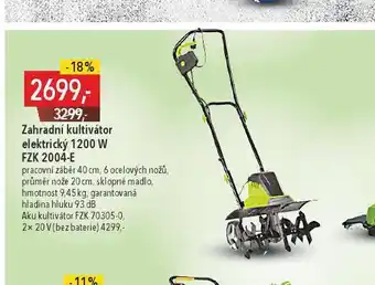 Globus Zahradní vertikulátor elektrický nabídka