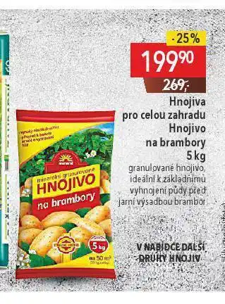 Globus Hnojivo na brambory nabídka