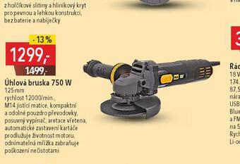 Globus Úhlová bruska 750 w nabídka