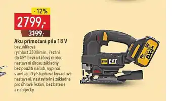 Globus Aku přímočará pila 18 v nabídka