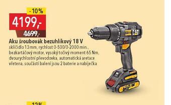 Globus Aku šroubovák bezuhlíkatý 18 v nabídka