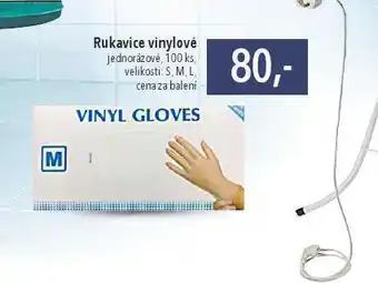 Globus Rukavice vinilové nabídka