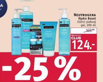 Rossmann Neutrogena hydro boost čistící pleťový gel nabídka