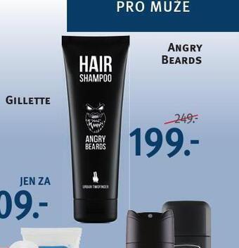 Rossmann Angry beards šampon nabídka