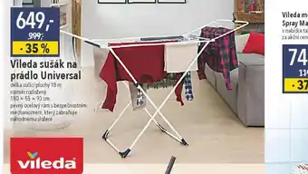 Globus Vileda sušák na prádlo nabídka