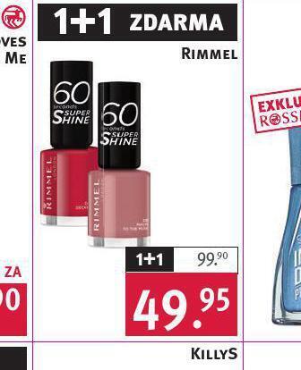 Rossmann Rimmel lak na nehty nabídka
