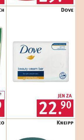 Rossmann Dove tuhé mýdlo nabídka