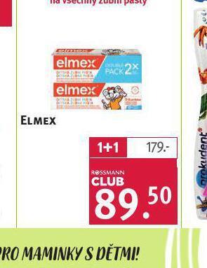 Rossmann Elmex zubní pasta nabídka