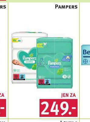 Rossmann Pampers dětské plenky nabídka