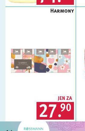 Rossmann Harmony papírové kapesníky nabídka
