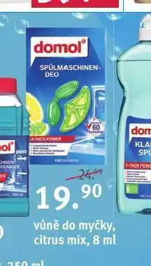 Rossmann Domol vůně do myčky nabídka