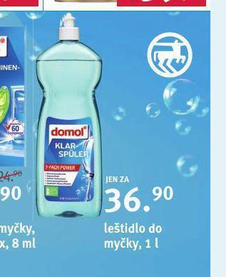 Rossmann Domol leštidlo do myčky nabídka
