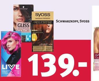 Rossmann Schwarzkopf barva na vlasy nabídka