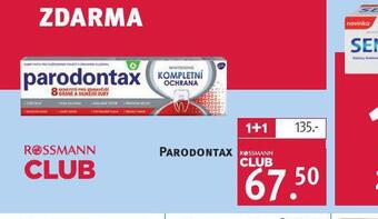 Rossmann Parodontax zubní pasta nabídka
