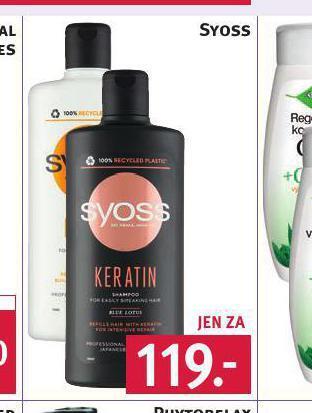 Rossmann Syoss šampon nabídka
