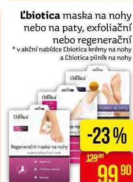 Teta L'biotica maska na nohy nabídka