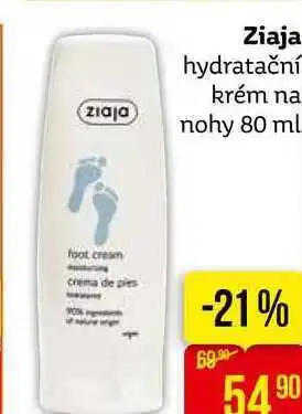 Teta Ziaja hydratační krém na nohy 80 ml nabídka