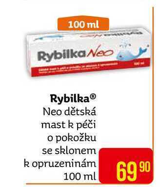 Teta Rybilka neo dětská mast nabídka