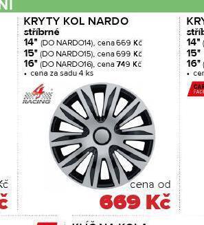 Auto Kelly Kryty kol nardo 16" nabídka