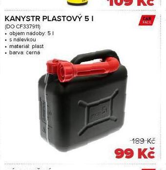 Auto Kelly Kanystr plastový 5l nabídka