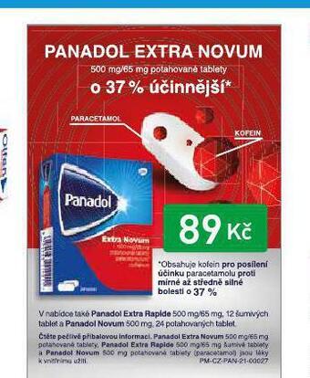 Alphega Lékárna Panadol extra novum nabídka