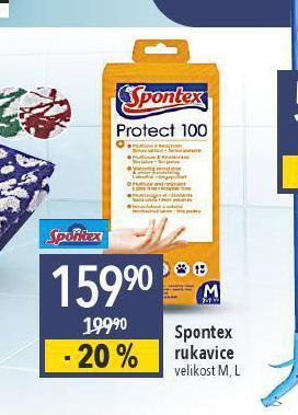Globus Spontex rukavice nabídka