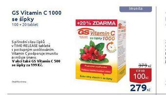 Benu Gs vitamin c se šípky nabídka