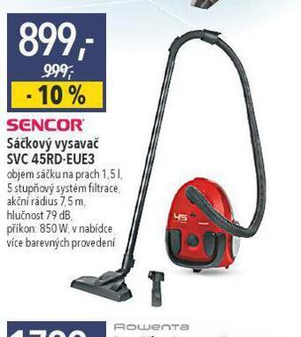 Globus Sáčkový vysavač sencor nabídka