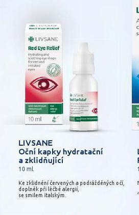 Benu Livsane oční kapky hydratační a zklidňující nabídka